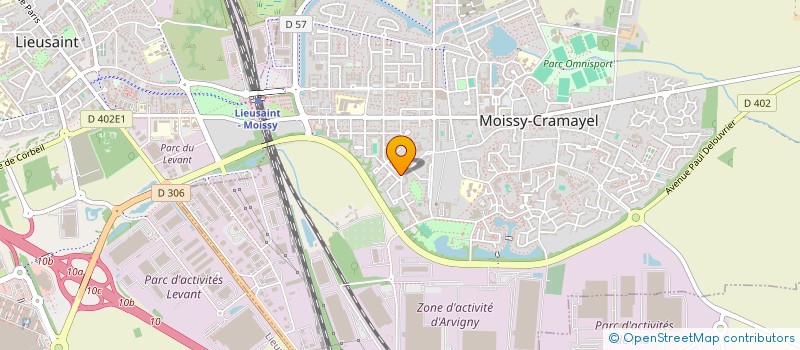 localisation de l'entreprise MONSIEUR SERGIO MONTEIRO SEMEDO à MOISSY-CRAMAYEL