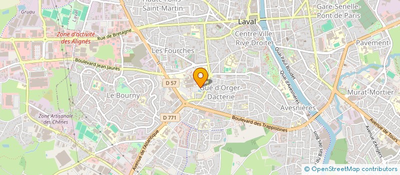 localisation de l'entreprise MONSIEUR SERGIO MORALES TELLEZ à LAVAL