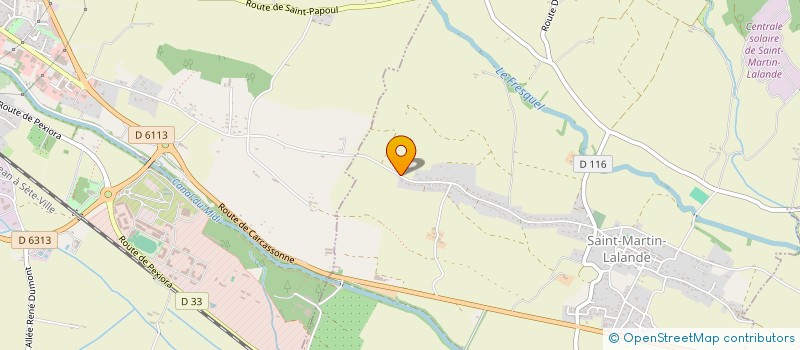 localisation de l'entreprise MONSIEUR SERGIO NUNEZ  SAINT-MARTIN-LALANDE