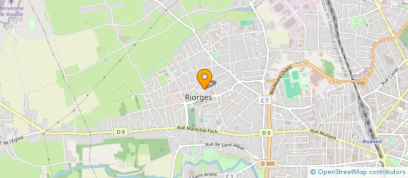 localisation de l'entreprise MONSIEUR SERGIO OLIVEIRA à RIORGES