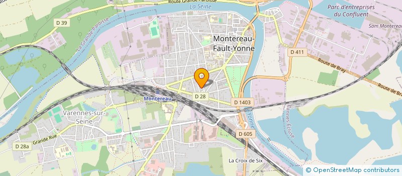 localisation de l'entreprise MONSIEUR SERGIO ORTIZ  MONTEREAU-FAULT-YONNE