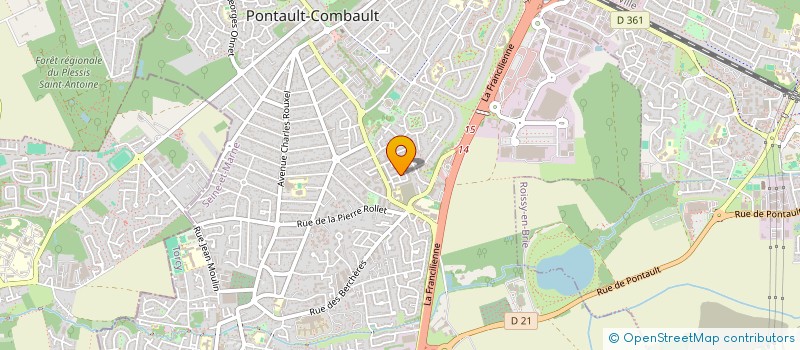 localisation de l'entreprise MONSIEUR SERGIO PAULO COELHO GASPAR à PONTAULT-COMBAULT