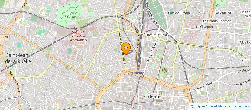localisation de l'entreprise MONSIEUR SERGIO PEDRO MINGAS AUGUSTO à ORLEANS