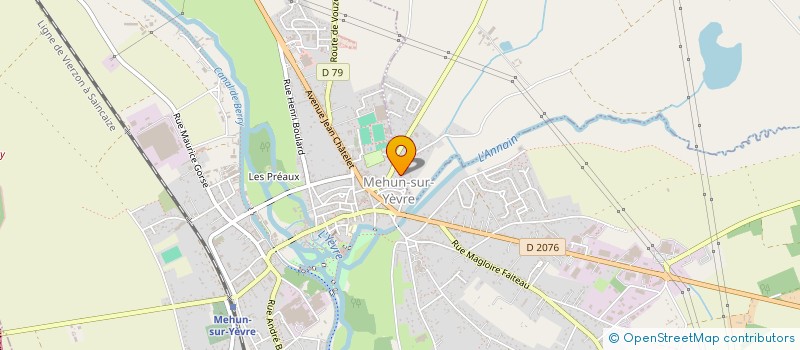 localisation de l'entreprise MONSIEUR SERGIO PEREIRA DOS SANTOS  MEHUN-SUR-YEVRE