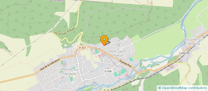 localisation de l'entreprise MONSIEUR SERGIO RIBEIRO  PONT-SAINT-PIERRE