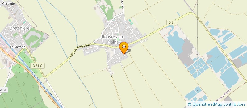 localisation de l'entreprise MONSIEUR SERGIO RIBEIRO  ROUVRES-EN-PLAINE