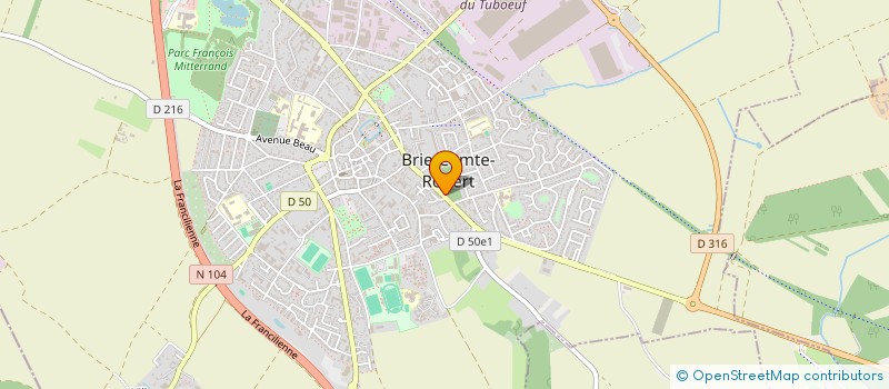 localisation de l'entreprise MONSIEUR SERGIO SERGIO FERNANDO DUARTE LOPES  BRIE COMTE ROBERT