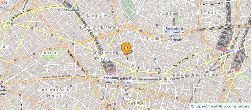 localisation de l'entreprise MONSIEUR SERGIO SOARES DA CRUZ  PARIS