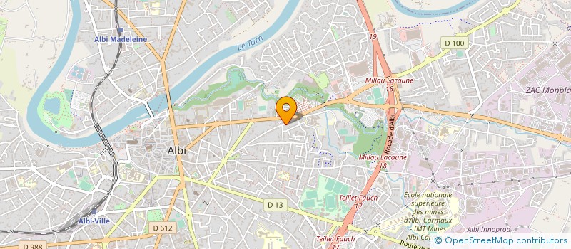 localisation de l'entreprise MONSIEUR SERGIO SOKOLJI à ALBI