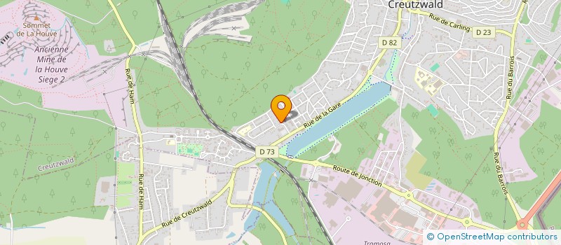 localisation de l'entreprise MONSIEUR SERGIO SOLINAS  CREUTZWALD