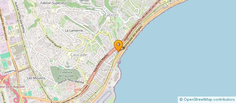 localisation de l'entreprise MONSIEUR SERGIO VENGA à NICE
