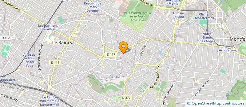 localisation de l'entreprise MONSIEUR SERGIU ANASTAS  CLICHY-SOUS-BOIS