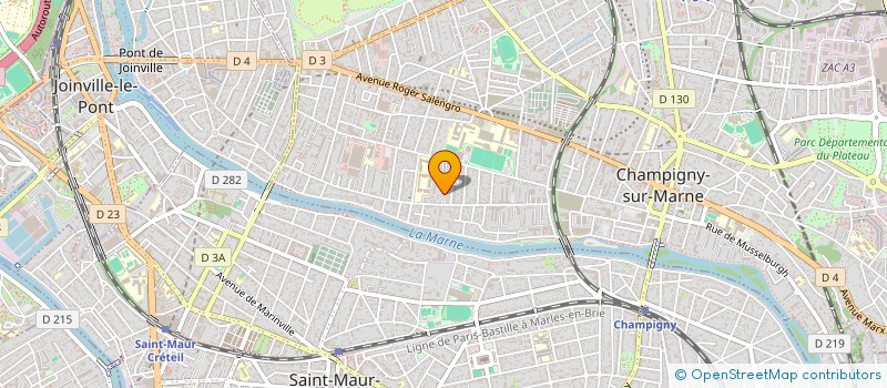 localisation de l'entreprise MONSIEUR SERGIU BATRINCEA à CHAMPIGNY-SUR-MARNE