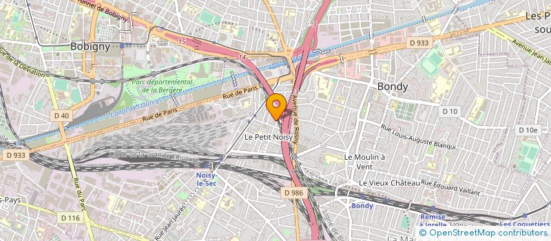 localisation de l'entreprise MONSIEUR SERGIU BERZOI à NOISY-LE-SEC