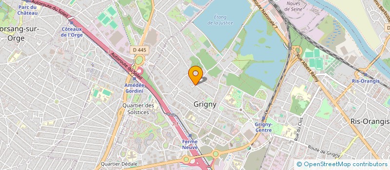 localisation de l'entreprise MONSIEUR SERGIU BOACA à GRIGNY