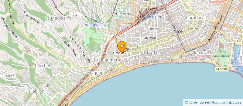 localisation de l'entreprise MONSIEUR SERGIU BODEAN à NICE