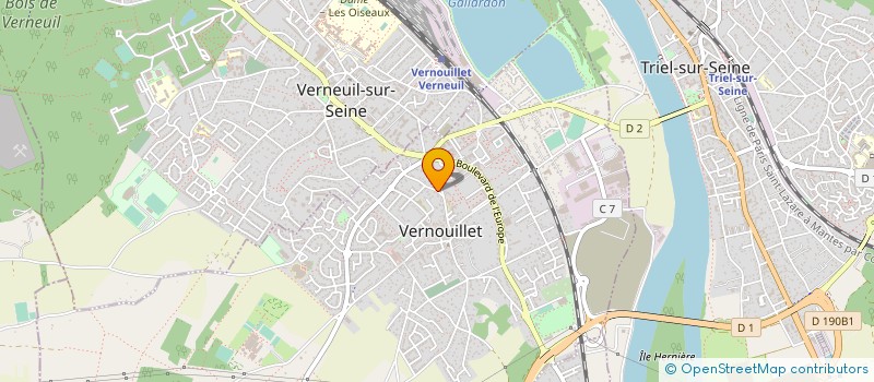 localisation de l'entreprise MONSIEUR SERGIU BORDIAN à VERNOUILLET