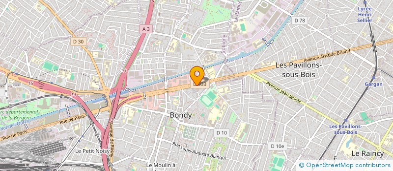 localisation de l'entreprise MONSIEUR SERGIU CIOCHINA à BONDY