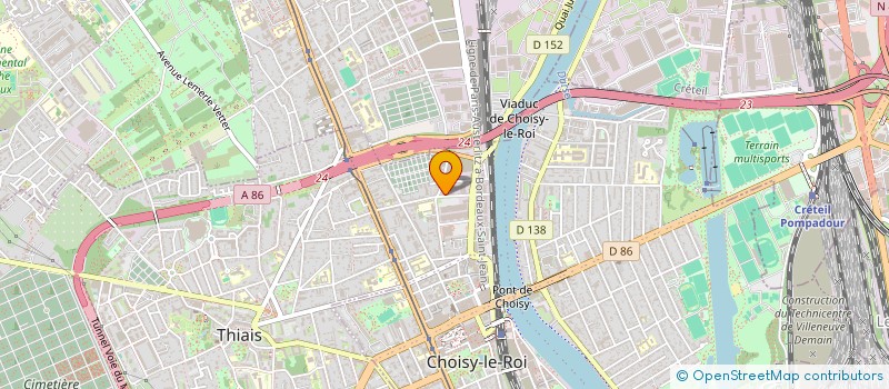 localisation de l'entreprise MONSIEUR SERGIU COJOCARI  CHOISY-LE-ROI