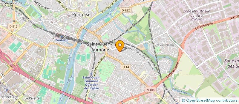 localisation de l'entreprise MONSIEUR SERGIU DUBENCO  SAINT-OUEN-L'AUMONE