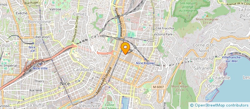 localisation de l'entreprise MONSIEUR SERGIU GHIAUR à NICE