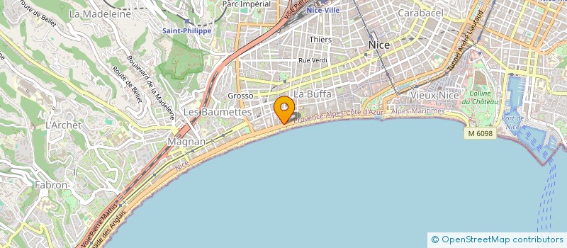 localisation de l'entreprise MONSIEUR SERGIU GOREA  NICE