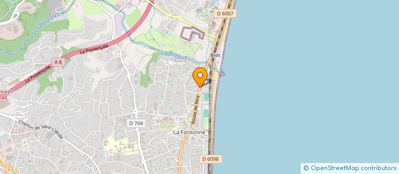 localisation de l'entreprise MONSIEUR SERGIU MANDIS à ANTIBES