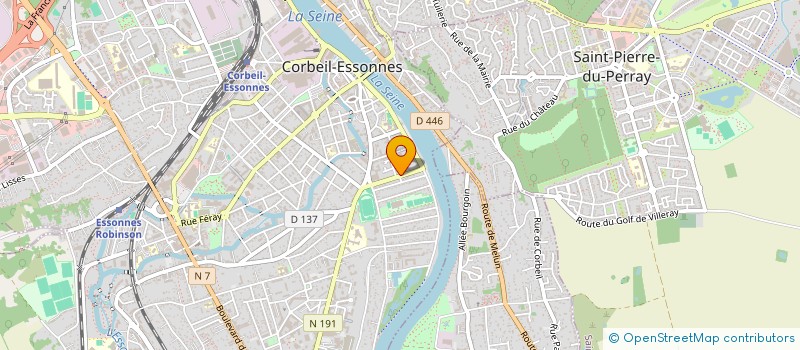 localisation de l'entreprise MONSIEUR SERGIU MERLA  CORBEIL-ESSONNES
