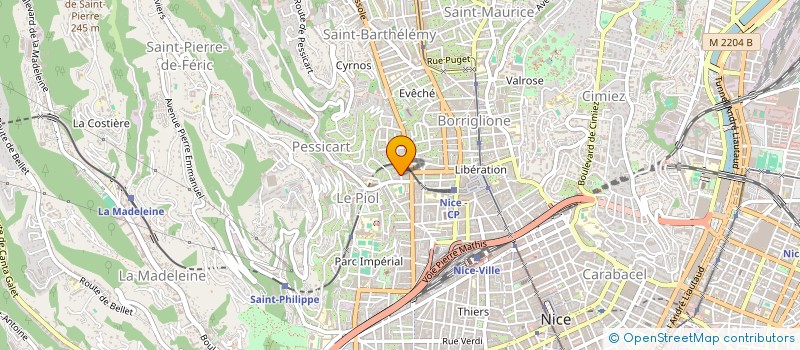 localisation de l'entreprise MONSIEUR SERGIU MILINCEANU à NICE