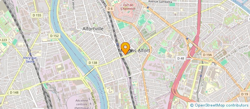 localisation de l'entreprise MONSIEUR SERGIU PINTEA  MAISONS-ALFORT