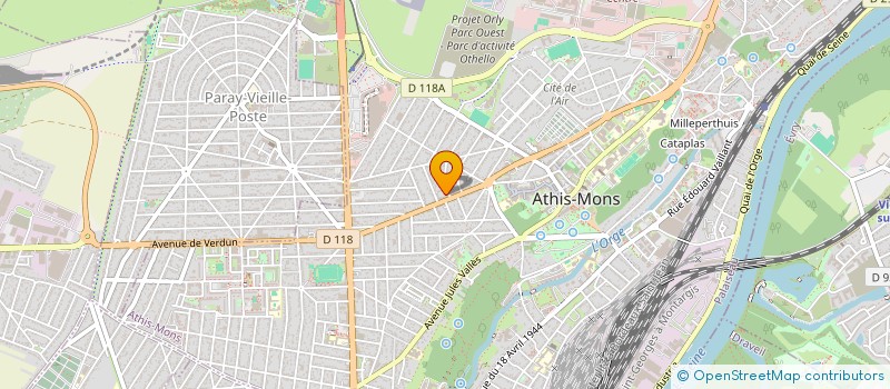 localisation de l'entreprise MONSIEUR SERGIU PIRLOG à ATHIS-MONS