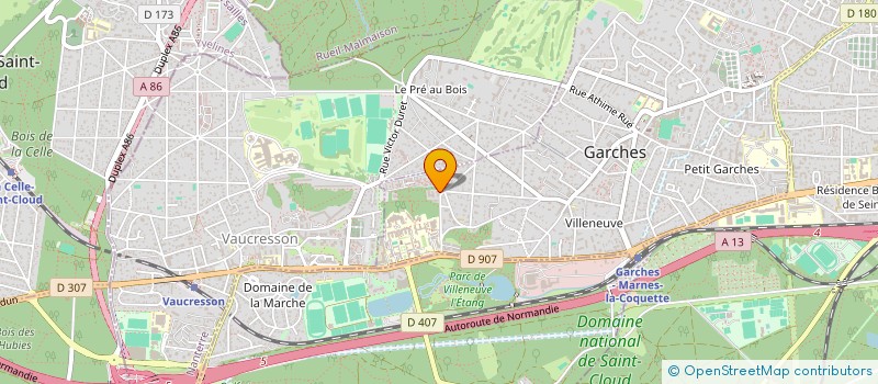 localisation de l'entreprise MONSIEUR SERGIU POPA à GARCHES