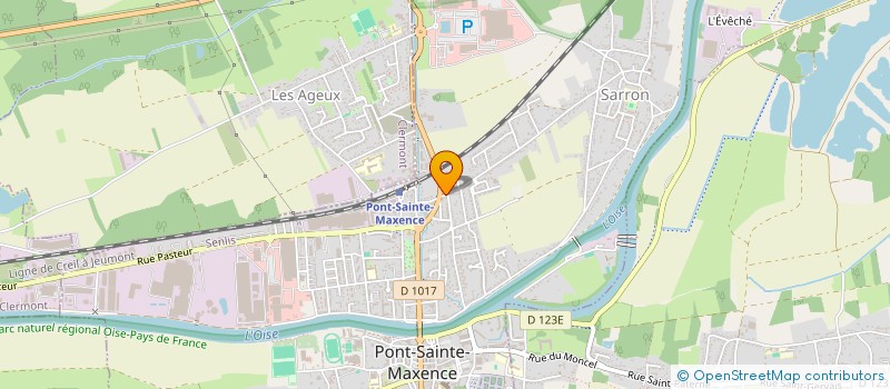 localisation de l'entreprise MONSIEUR SERGIU PROZOR  PONT-SAINTE-MAXENCE