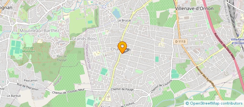 localisation de l'entreprise MONSIEUR SERGIU PRUTEANU à VILLENAVE-D'ORNON