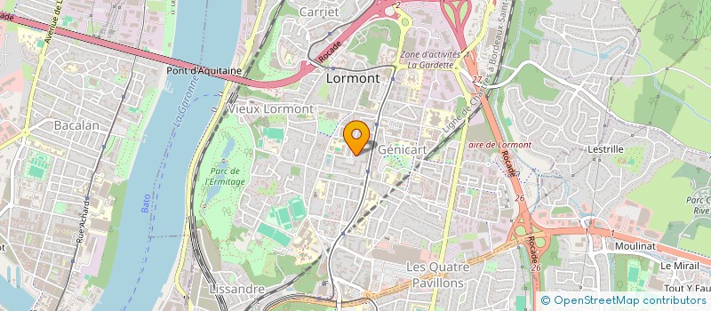 localisation de l'entreprise MONSIEUR SERGIU ROMEGHEA à LORMONT