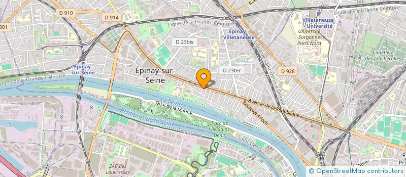 localisation de l'entreprise MONSIEUR SERGIU ROTARU à EPINAY-SUR-SEINE