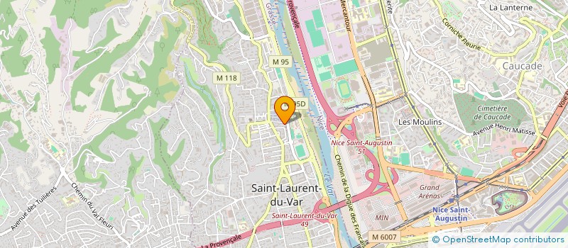 localisation de l'entreprise MONSIEUR SERGIU SCOBICI à SAINT-LAURENT-DU-VAR
