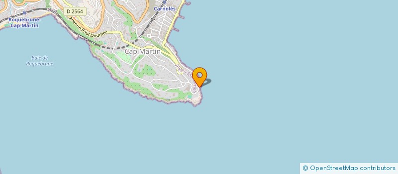 localisation de l'entreprise MONSIEUR SERGIU SMISARCIUC à ROQUEBRUNE-CAP-MARTIN