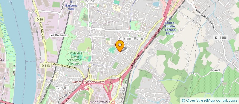 localisation de l'entreprise MONSIEUR SERGIU STINGA  CARBON-BLANC