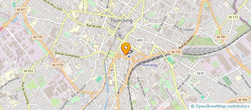 localisation de l'entreprise MONSIEUR SERGIU TCACI  TOURCOING