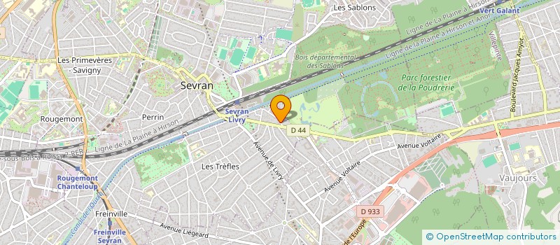 localisation de l'entreprise MONSIEUR SERGIU VERDES à SEVRAN