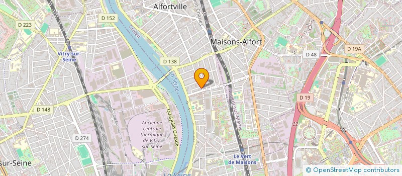 localisation de l'entreprise MONSIEUR SERGIU-VLAD VASILOV  ALFORTVILLE