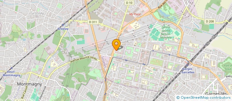 localisation de l'entreprise MONSIEUR SERGIU ZGHEREA à SARCELLES
