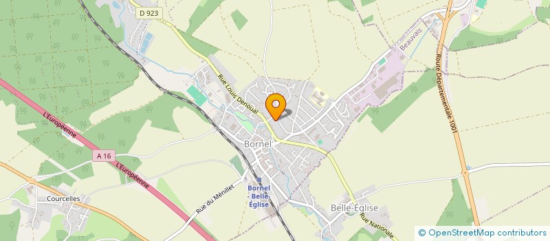 localisation de l'entreprise MONSIEUR SERGIUSZ MIAZGA  BORNEL