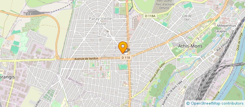 localisation de l'entreprise MONSIEUR SERGIY MALYGIN à ATHIS-MONS