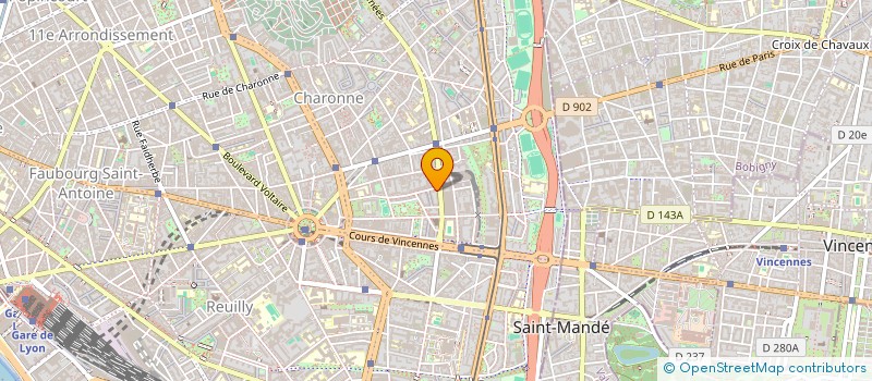 localisation de l'entreprise MONSIEUR SERGUEI AGUILOV  PARIS