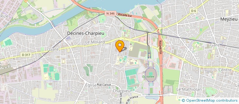 localisation de l'entreprise MONSIEUR SERGUEI BOUKASSOV  DECINES-CHARPIEU