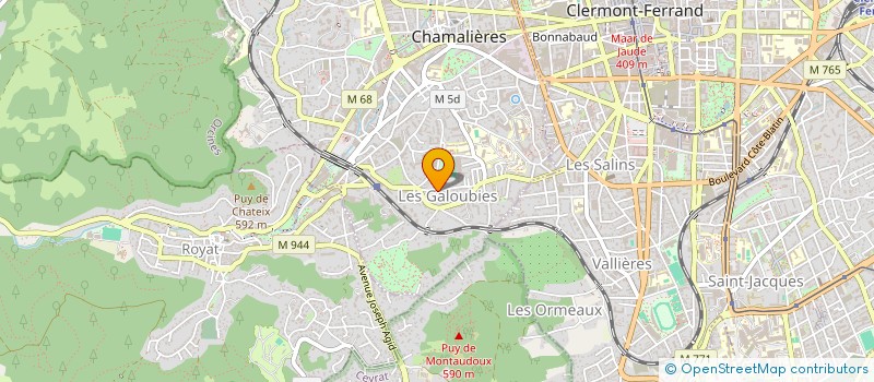 localisation de l'entreprise MONSIEUR SERGUEI KANAANI à CHAMALIERES