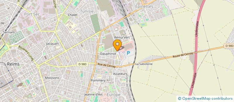 localisation de l'entreprise MONSIEUR SERGUEI KHATCHATOUROV  REIMS