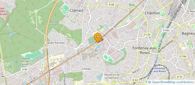 localisation de l'entreprise MONSIEUR SERGUEI MANNOUKIAN à CLAMART